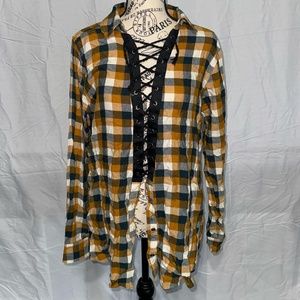 Plaid Styled Top